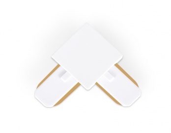 Коннектор угловой однофазный Ambrella Light Track System GL7070