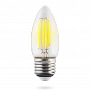 Лампа светодиодная Voltega E27 6W 4000К прозрачная VG10-C1E27cold6W-F 7029