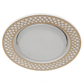 Встраиваемый светильник ЭРА KL79 WH/GD Б0037364