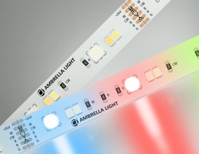 Светодиодная лента Ambrella Light LED Strip 24В 5050+2835 13Вт/м RGB+3000-6500K 5м IP20 GS4501