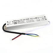Трансформатор для светодиодной ленты Feron LB007 60Вт 12В IP67 48056