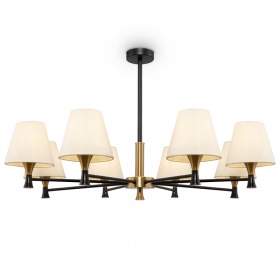 Люстра на штанге Freya Perfetto FR5098PL-08BBS