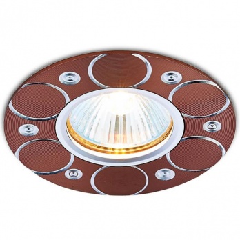 Встраиваемый светильник Ambrella Light Alum A808 AL/BR