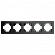 Рамка пятиместная Stekker GFR00-7005-05М Катрин 49604