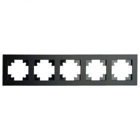 Рамка пятиместная Stekker GFR00-7005-05М Катрин 49604