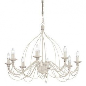 Подвесная люстра Ideal Lux Corte SP8 Bianco Antico 005898