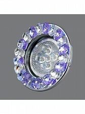 Встраиваемый светильник Elvan TCH-8001-MR16-5.3-Pu-Ch