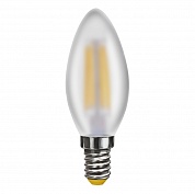 Лампа светодиодная Voltega E14 6W 2800K свеча матовая VG10-C2E14warm6W-F 7044