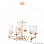 Подвесная люстра Crystal Lux GLORIA SP9 BRASS