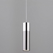 Подвесной светильник Eurosvet Double Topper 50135/1 LED хром/черный жемчуг