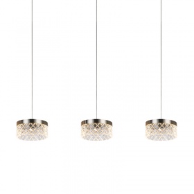 Подвесной светильник Delight Collection MD21020075 MD21020075-3B satin nickel