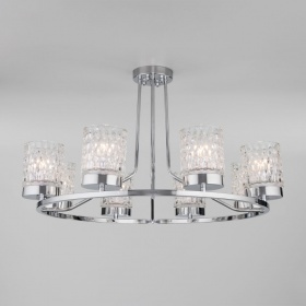 Потолочная люстра Eurosvet Calle 60127/8 хром