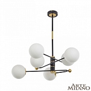 Люстра на штанге Arte Milano 272708/6 BK/GD