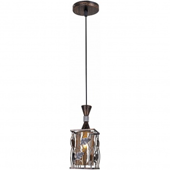 Подвесной светильник Reluce 03653-0.4-01 BK+GD